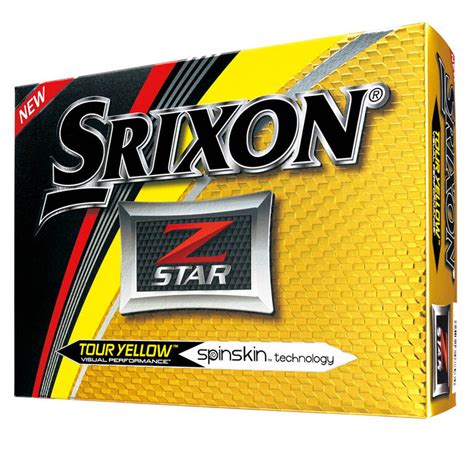 Srixon Z-Star 5 Golf Balls - Tour Yellowv | PGA TOUR Superstore