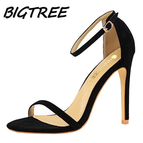 Bigtree Summer Women Open Toed Sandals Shoes Woman Pumps Fashion