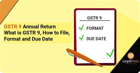 Gstr 9 Annual Return What Is Gstr 9 How To File Gstr 9 Due Date And Excel Format