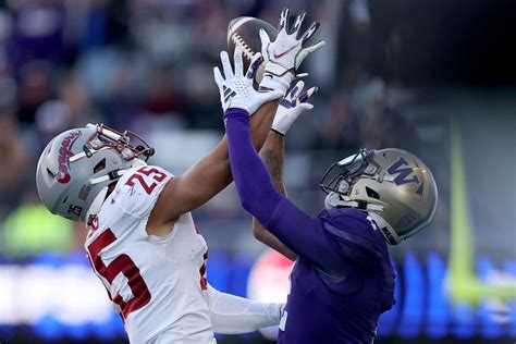 Uw Rushed The Field After Winning By A Field Goal Apple Cup