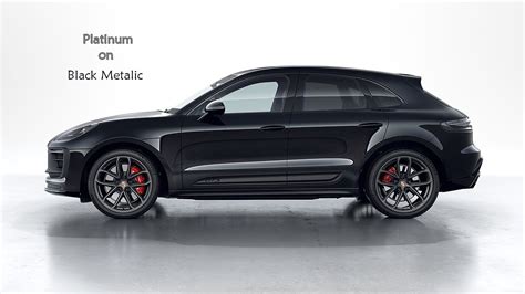 Five 5 Gt Design Wheel Replica Colors On Multiple Macan Colors