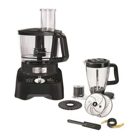 Moulinex Fp Double Force Food Processor W L Black