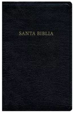 Rvr Biblia Con Referencias Negro Piel Fabricada Pez Con Anteojos