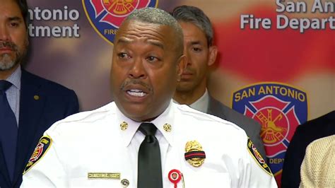 San Antonio Fire Department Chief Charles Hood Named Fire Chief Of The Year