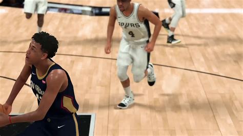 Nba 2k20 Mycarrer Playoffs Game 3 Vs Spurs Youtube