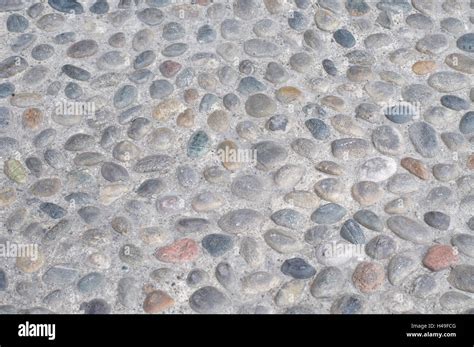 Piso Piedras Cemento Yeso Formas Fotografía De Stock Alamy