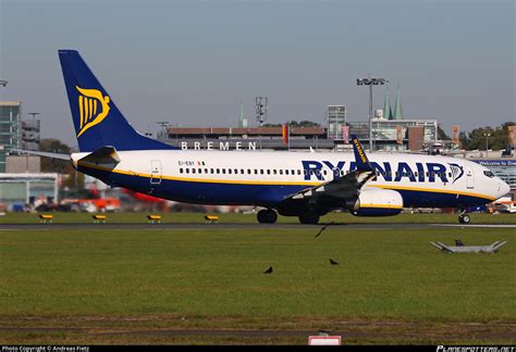 EI EBY Ryanair Boeing 737 8AS WL Photo By Andreas Fietz ID 221436