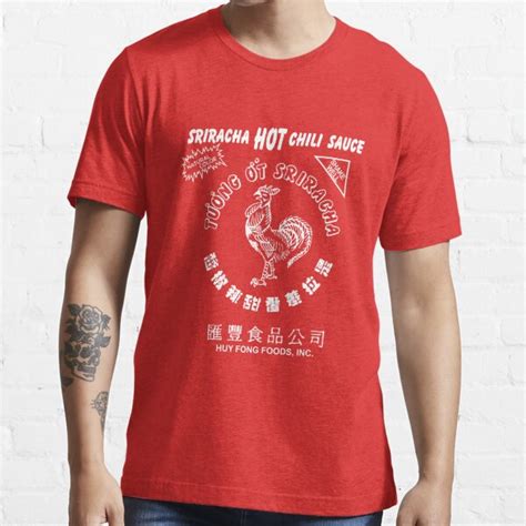 Sriracha Hot Chili Sauce T Shirts Redbubble