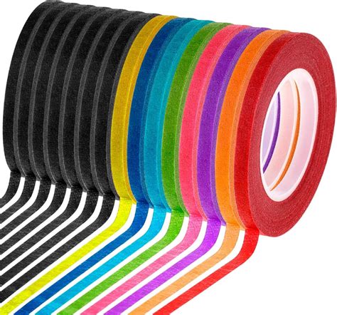 Cridoz Rolls Whiteboard Thin Tape Pinstripe Art Tape Dry Erase