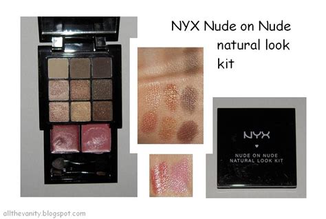 Nyx Nude On Nude Natural Look Kit Review Looks All The Vanity