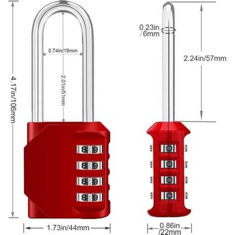 Cadenas Long Casier Code Chiffres Grande Cadena A Code Pour Casier