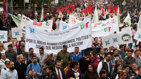 UNT Alista Marcha Nacional En Demanda De Que AMLO Resuelva Conflictos