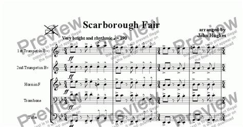 Scarborough Fair Download Sheet Music Pdf File