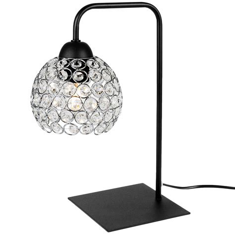 LAMPKA STOJĄCA NOCNA BIURKOWA KULA KRYSZTAŁKI LED CRYSTAL 2220 C LN35