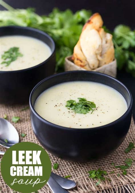 Leek Cream Soup Recipe - Simply Stacie