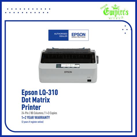 Epson Lq Impact Dot Matrix Printer A Printing Pin Sidm Kb