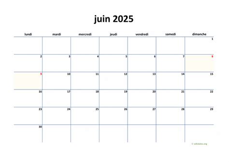 Calendrier Juin Wikidates Org