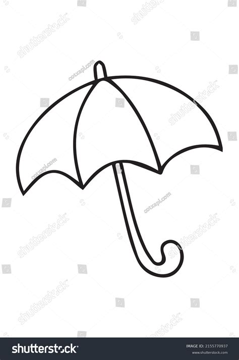 Illustration Umbrella Vector Art Stock Vector Royalty Free 2155770937 Shutterstock