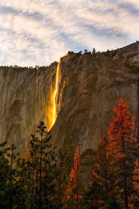 Yosemite Waterfalls Photo Print Nature Landscape Photo of Waterfall at ...