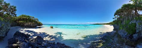 Lifou Island Tour Secluded Beach New Caledonia 360 Panorama 360cities