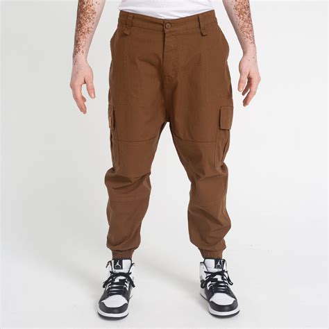 Pantalon Cargo Basic Marron Ripstop DCJeans Sarouel Clothing