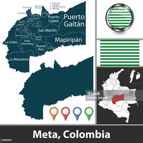 meta department colombia stock illustration  image  meta