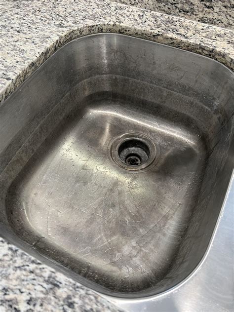 How To Restore This Stainless Steel Sink R Cleaningtips