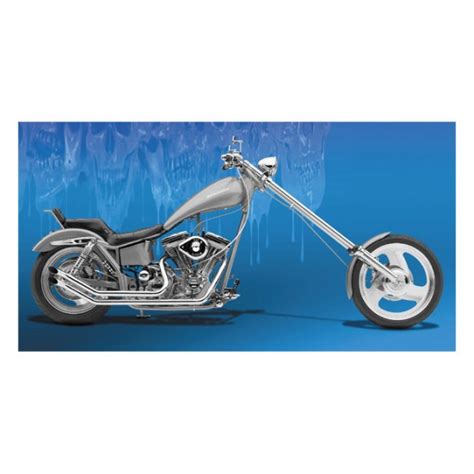 Paughco Upswept Drag Pipes Slash Cut Chrome Softail Excl