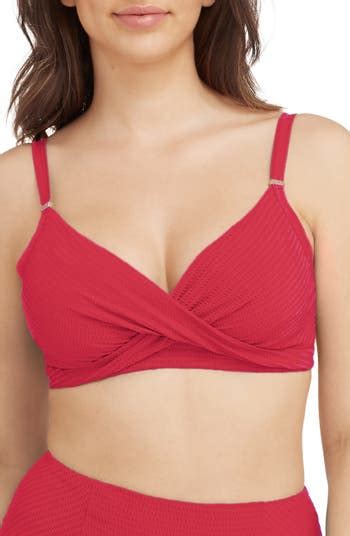 Sea Level Twist Front Dd And E Cup Underwire Bikini Top Nordstromrack