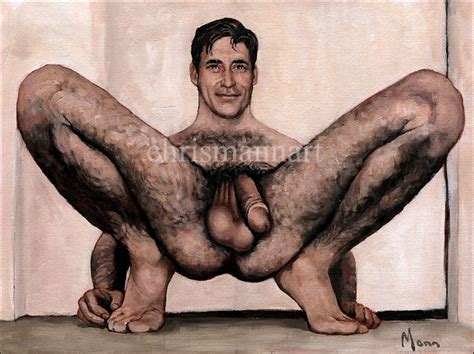 Jon Hamm Posing Totally Nude Naked Male Celebrities