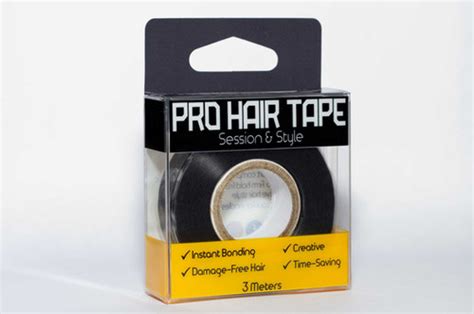 Pro Hair Tape Black Pro Hair Tape