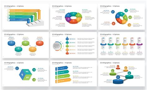 3D Infographics Google Slides Templates | Presentation Template 130555