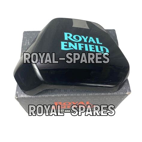 Royal Enfield Tank Panel With Ro Decal Gloss Black Lh For Scram 411 Silver Sprit Ebay