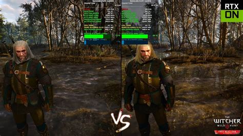 The Witcher Next Gen Ray Tracing On Vs Off K Rtx I K