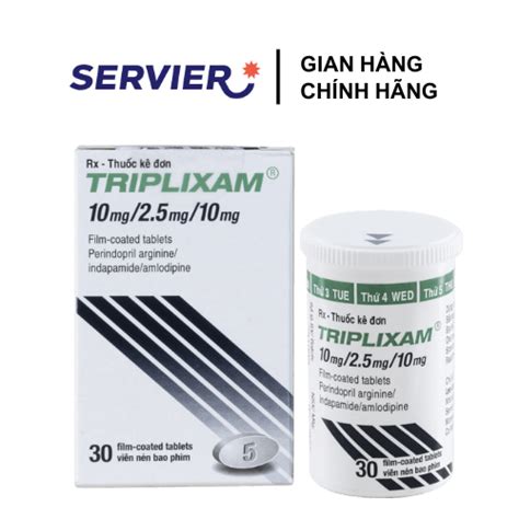 Triplixam 10mg 2 5mg 10mg Servier L 30v