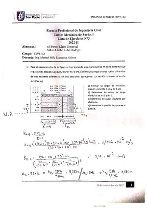 Informe de laboratorio peso unitario Ingeniería Civil Laboratorio de