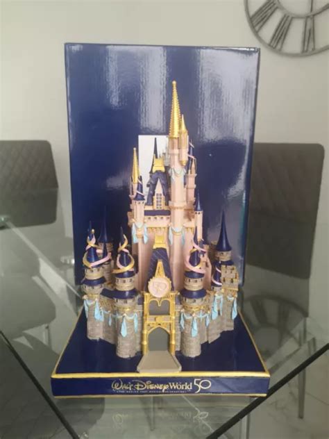 Walt Disney World Th Anniversary Cinderella Castle Figure New Parks