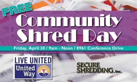 Annual Free Community Shred Day Ft Myers Naples Markham Norton