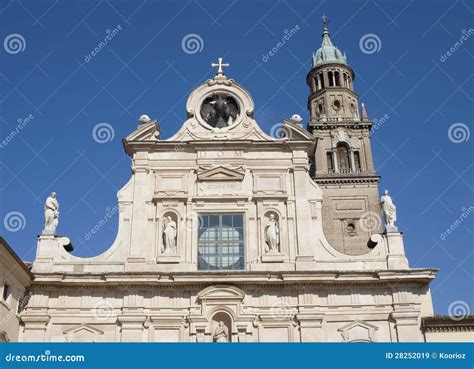 San Giovanni Evangelista Church Parma Stock Image Image Of Travel