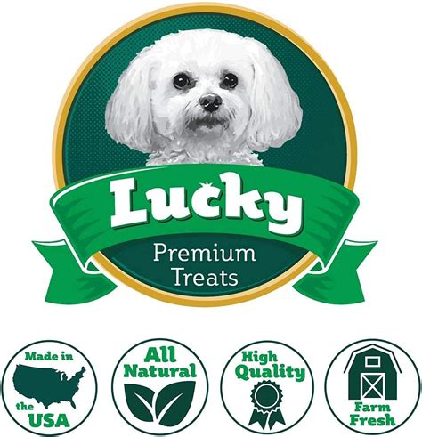 Lucky Premium Treats Lucky Shorty Slims Golosinas De Manzana Y Pollo