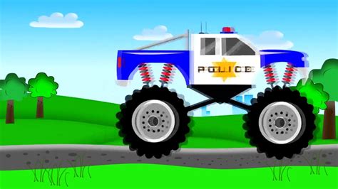 Police Monster Trucks Wallpapers - Wallpaper Cave