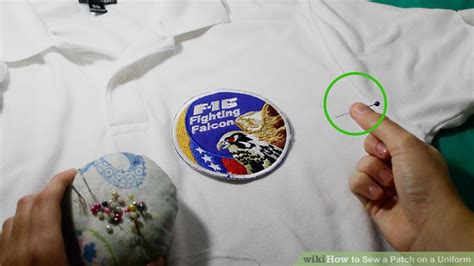 3 Ways To Sew A Patch On A Uniform Wikihow