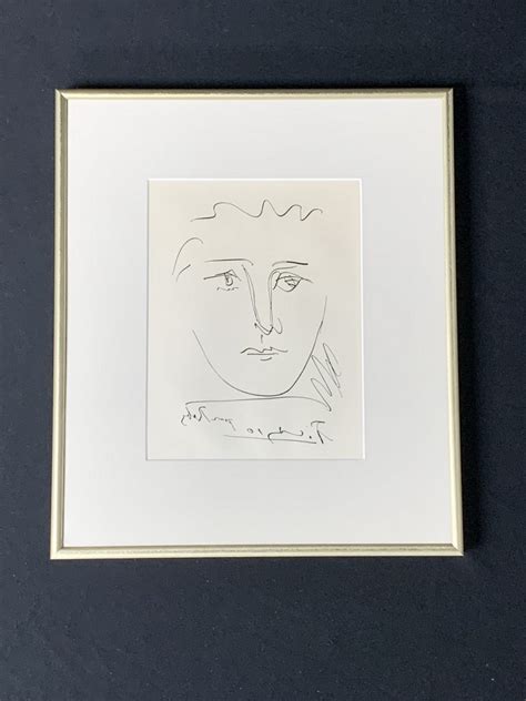 Original Etching Pour Robie By Pablo Picasso Barnebys