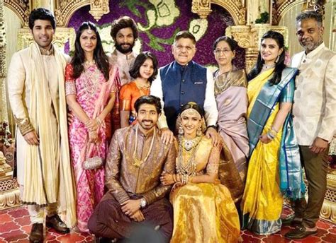 Inside Pictures From NisChay Wedding Allu Arjun Chiranjeevi Pawan