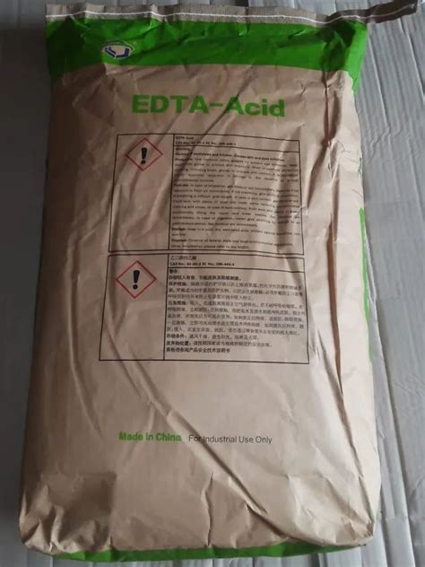 ETHYLENEDIAMINE TETRA ACETIC ACID EDTA PURE ACID 25Kg At Best Price In