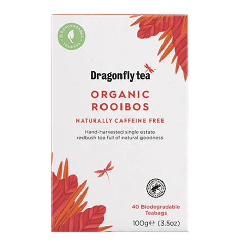 Dragonfly Organic Rooibos Tea 40 Bags Health Matters