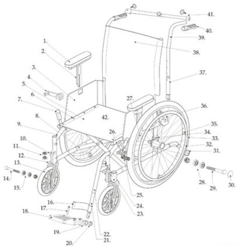 Cougar Wheelchair Replacement Parts by Drive Medical - Wheelchair-Parts.com