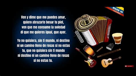 Ven Y Dime Los Inquietos Del Vallenato Video Letra Youtube