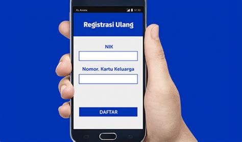 Cara Registrasi Kartu Xl Aman Dan Mudah Cukup Menit