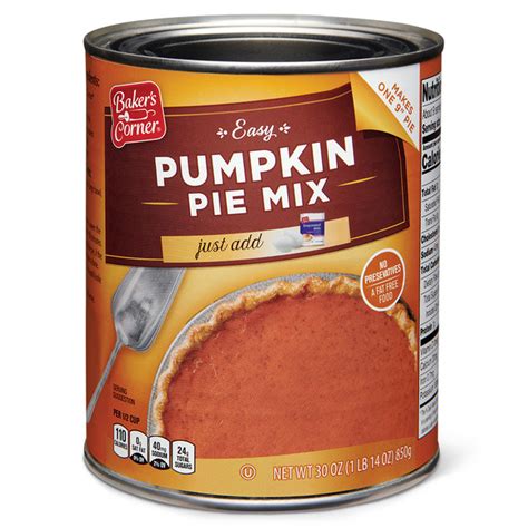 Aldi Bakers Corner Pumpkin Pie Mix Same Day Delivery Or Pickup Aldi